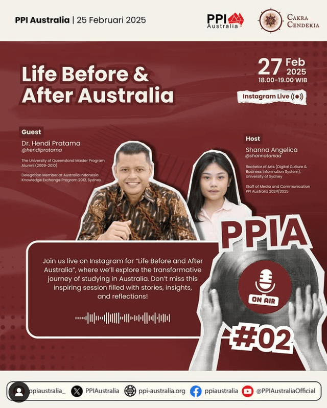 Event Poster - Life Before & After Australia