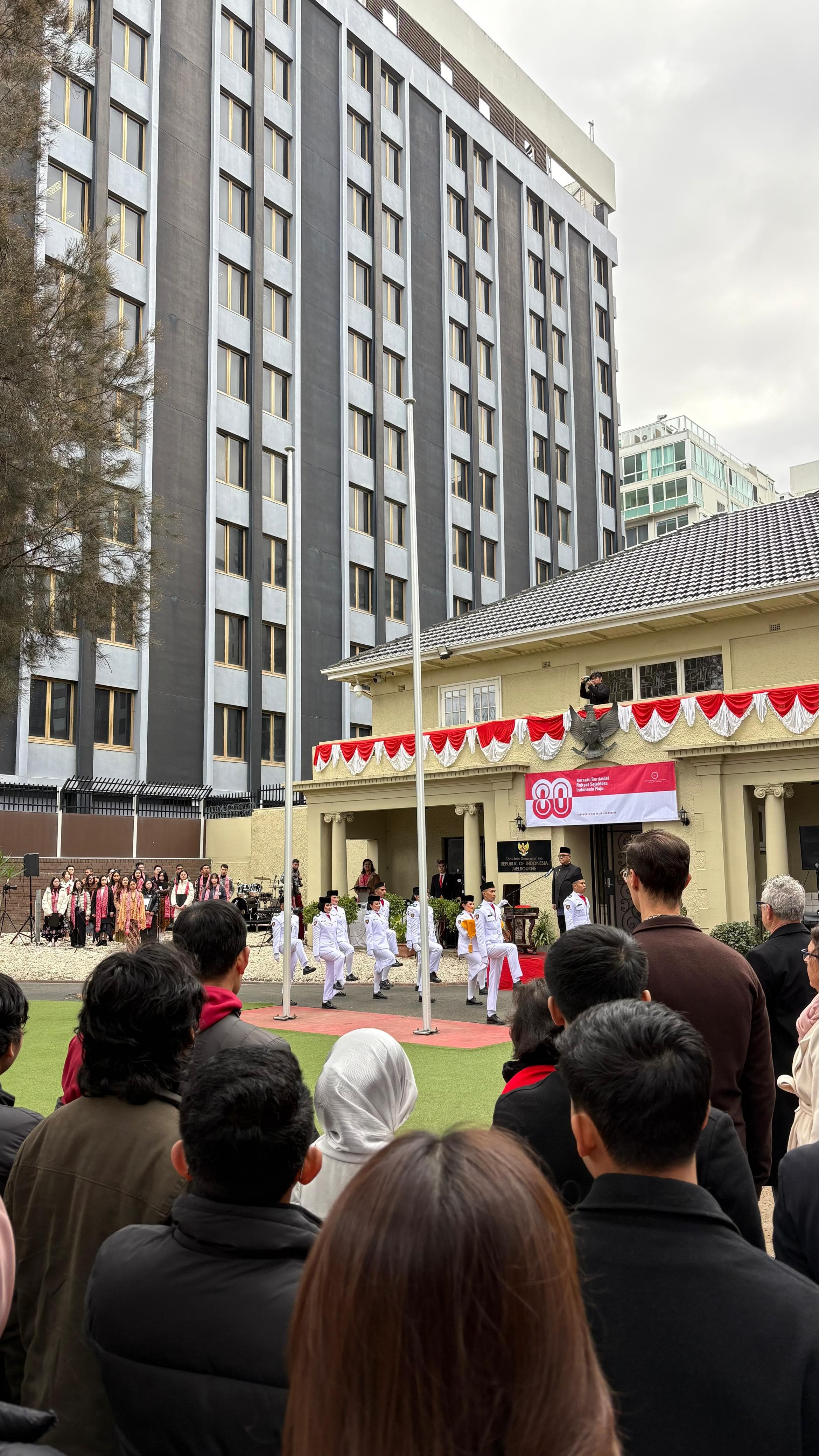Upacara Bendera 17 Agustus 2025 di KJRI Melbourne